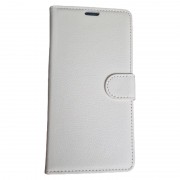 Cover ægte læder Nokia 8 Hvid Mobil tilbehør